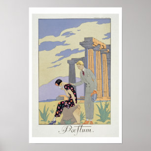 Affiche Paestum, 1924 (copie de pochoir)