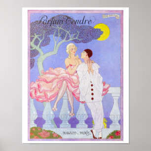 Affiche Pafum Tendre par George Barbier
