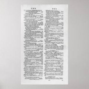 Affiche Page à partir d'un dictionnaire