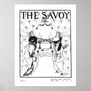 Affiche Page de titre de 'The Savoy' No. 1 et 2, 1896 (lis