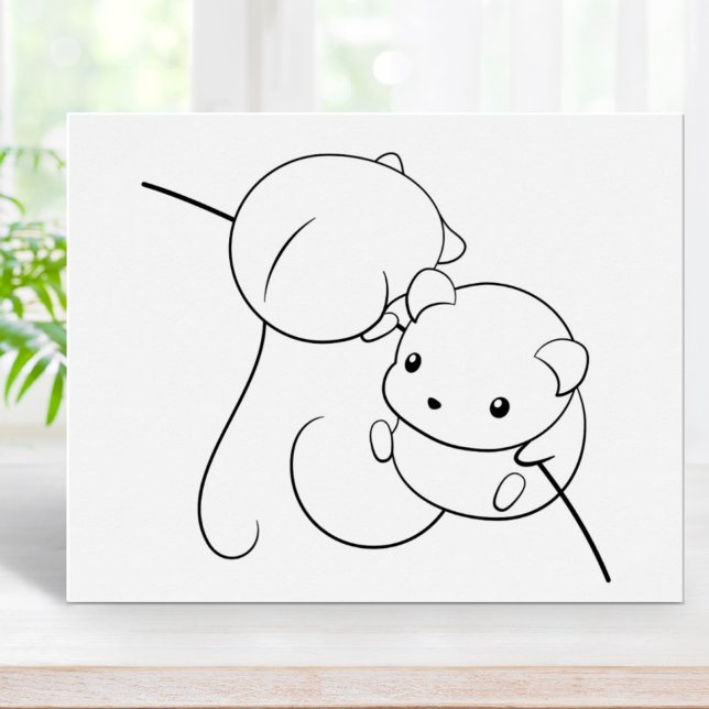 Affiche Page Récolte de la souris, paire de souris (Créateur téléchargé)