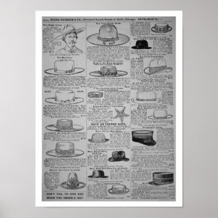 Affiche Pages de Sears, chevreuil mâle de Chicago,