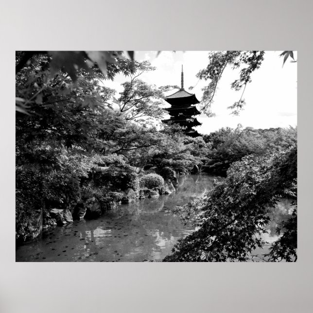 Affiche Pagode à Toji (Devant)