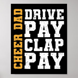 Affiche Paiement du Clap de paiement pour papa Drive