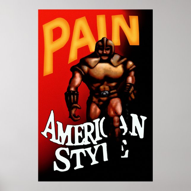 Affiche Pain American Style ICS (Devant)