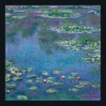 Affiche Painting de Monet Water Lilie<br><div class="desc">Oscar-Claude Monet (14 novembre 1840 - 5 décembre 1926) fut peintre français et fondateur du style impressionniste français de la peinture. Le terme "impressionnisme" est dérivé du titre d'une de ses peintures. Ce tableau est Water Lys.</div>