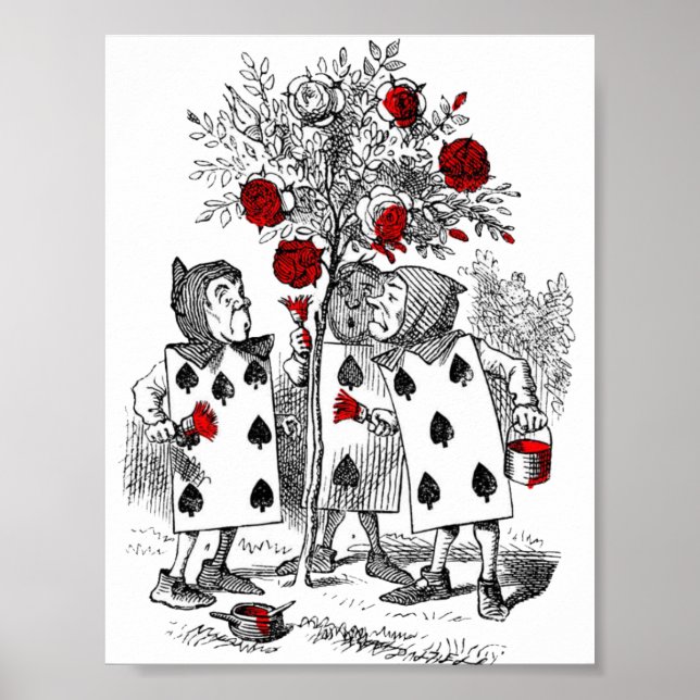 Affiche Painting the Roses Red (Devant)