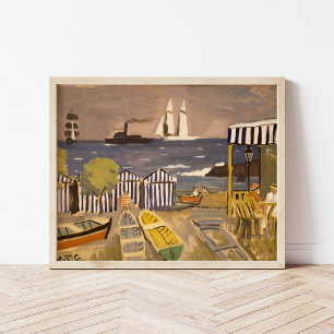 Affiche Paisaje de Playa Joaquín Torres-García