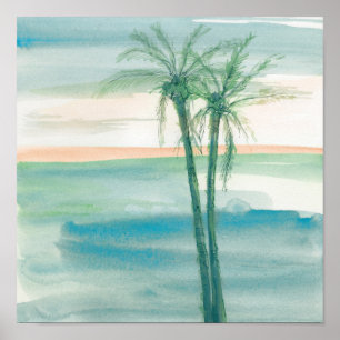 Affiche Paisible Dusk Tropical