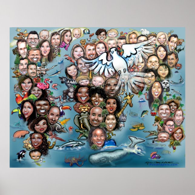 Affiche Paix (Devant)