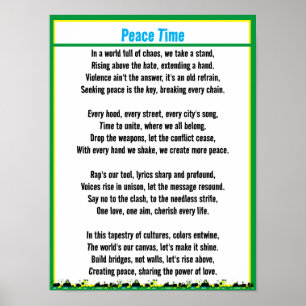 Affiche Paix