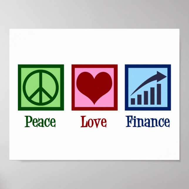 Affiche Paix Amour Finance (Devant)