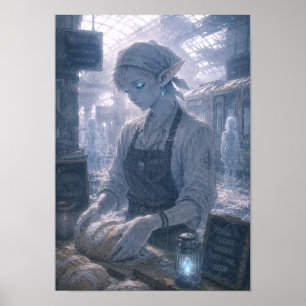 Affiche Paix / Baker / Métro