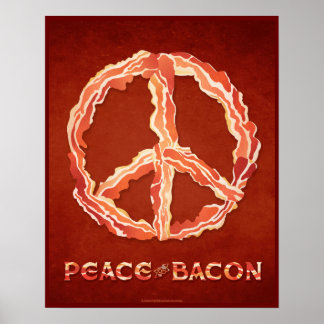 Affiche Paix de Bacon