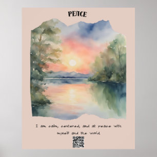 Affiche Paix et calme