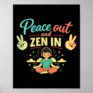 Affiche Paix et Zen dans l'Art de la Santé Mentale aux Vib