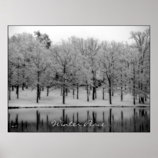 Affiche Paix hivernale