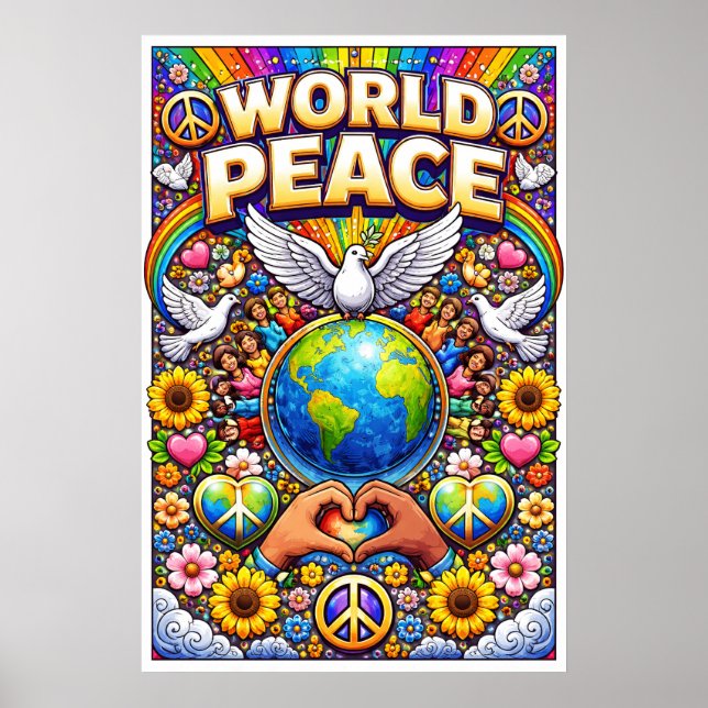 AFFICHE PAIX MONDIALE (Devant)