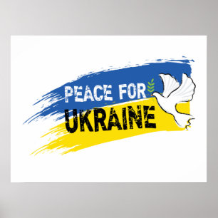 Affiche Paix pour l'Ukraine