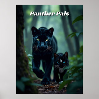 Affiche Pal panthère - Gros et Petits Chat