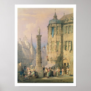 Affiche Palace de l'évêque, Wurtzbourg