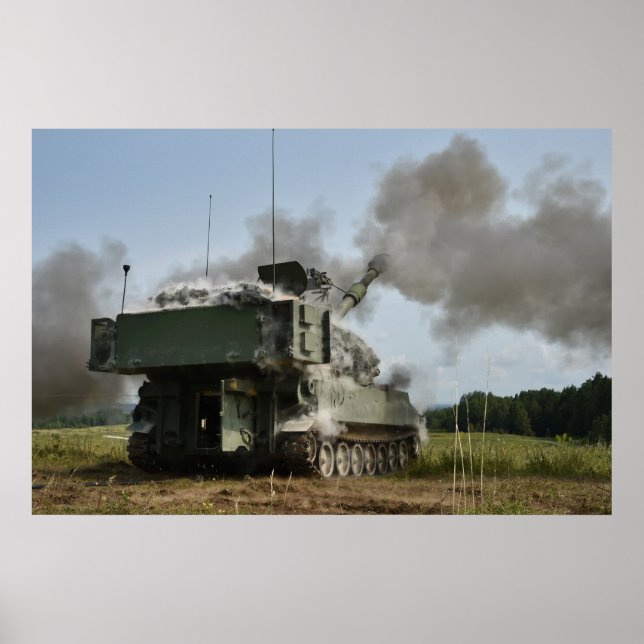 Affiche Paladin M109A6 (Devant)