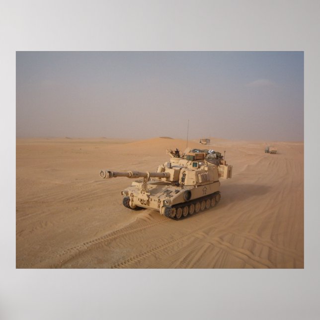 Affiche Paladin M109A6 (Devant)