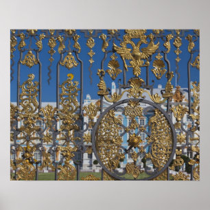 Affiche Palais de Catherine, porte du palais