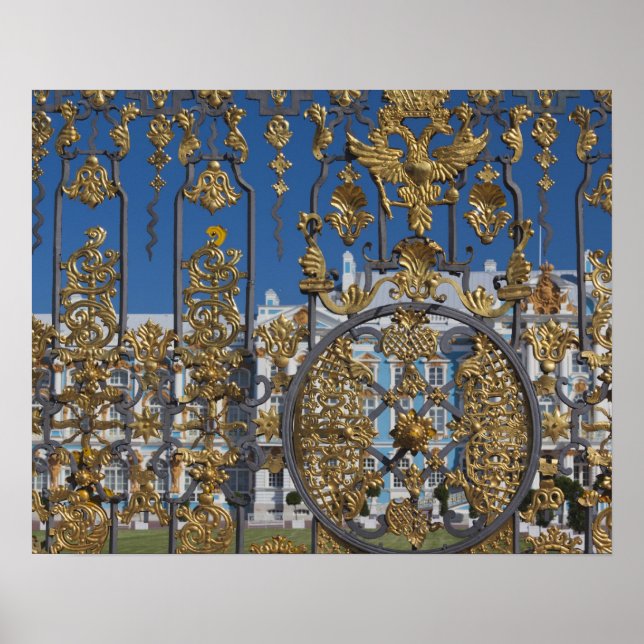 Affiche Palais de Catherine, porte du palais (Devant)