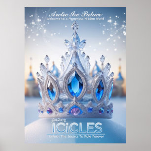 Affiche Palais de glace arctique/Couronne/Affiche