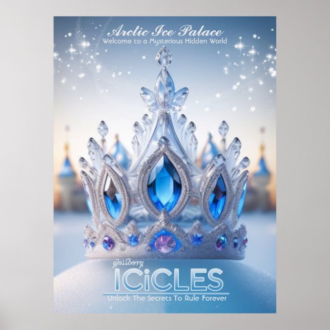 Affiche Palais de glace arctique/Couronne/Affiche (Devant)