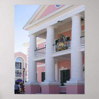 Affiche Palais de justice à Nassau, Bahamas