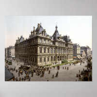 Palais de la Bourse, Lyon 1900, Antique France
