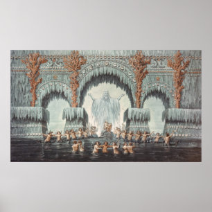 Affiche Palais de l'eau de Muehleborn