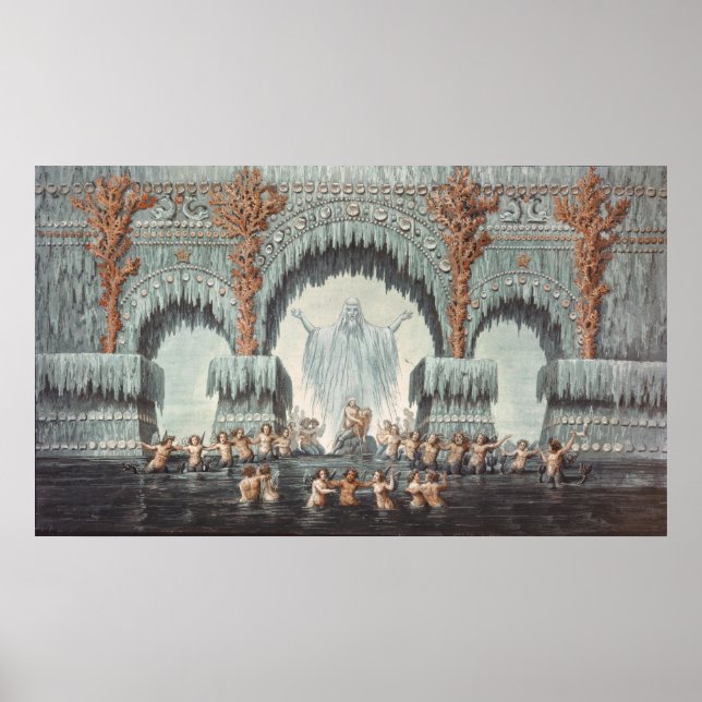 Affiche Palais de l'eau de Muehleborn (Devant)