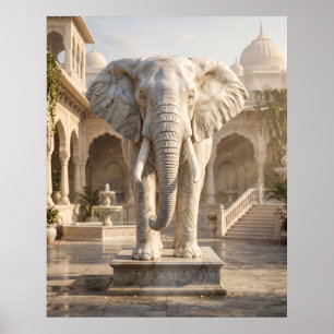 Affiche Palais de l'Éléphant de marbre Soleil