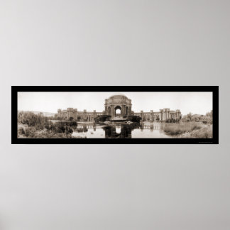 Affiche Palais des Beaux-Arts SF Photo 1919