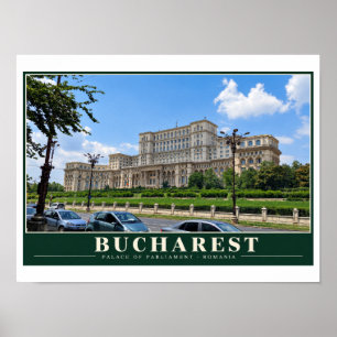 Affiche Palais du Parlement de Bucarest