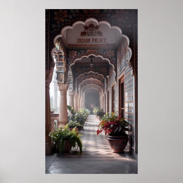 Affiche Palais Indien (Devant)