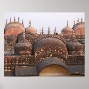 Affiche Palais Madhavendra au coucher du soleil, Jaipur