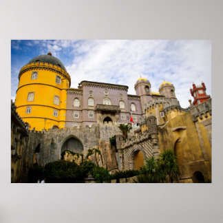 Affiche Palais Pena, Sintra, Portugal