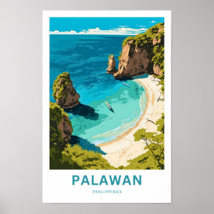 Affiche Palawan Philippines Imprimer voyage