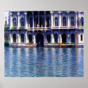 Affiche Palazzo Contarini sur le Grand Canal, Venise (1)