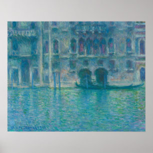Affiche Palazzo da Mula, Venise (1908) par Claude Monet