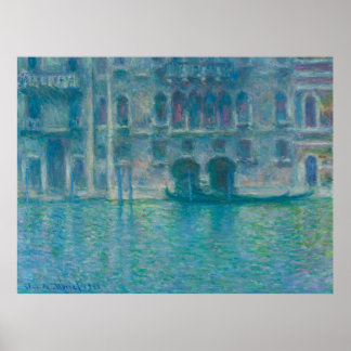 Affiche Palazzo da Mula, Venise (1908) par Claude Monet