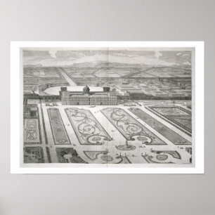 Affiche Palazzo di Caserta, de 'Dichiarazione dei Disegn