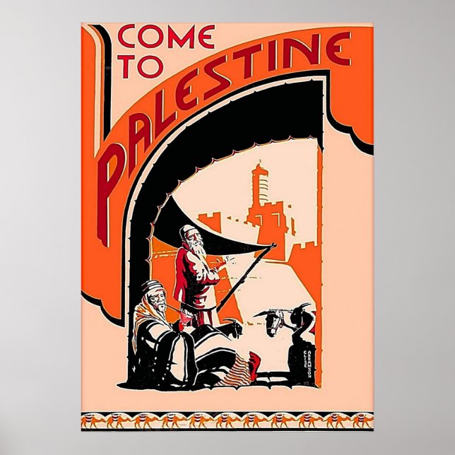 AFFICHE PALESTINE (Devant)