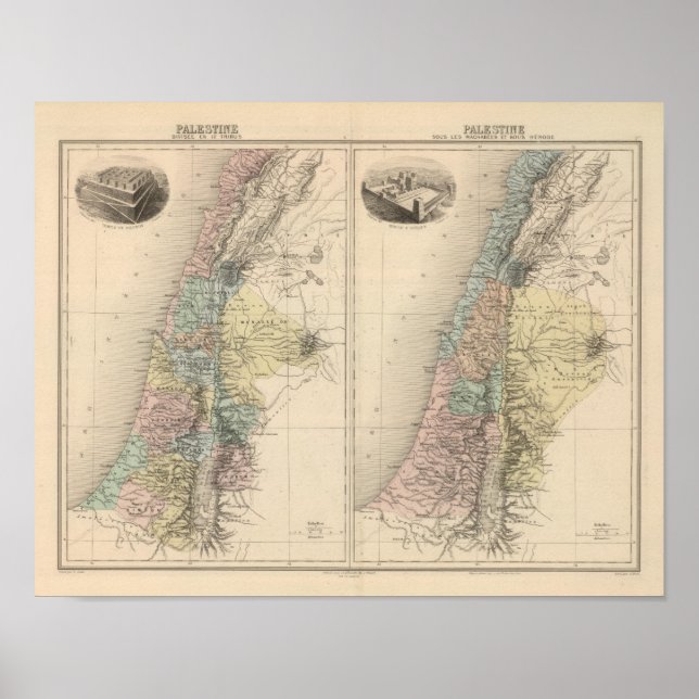 Affiche Palestine antique (Devant)