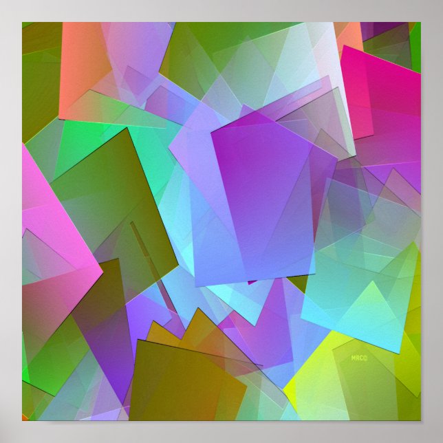 Affiche Palette du printemps à l'été.... (Devant)