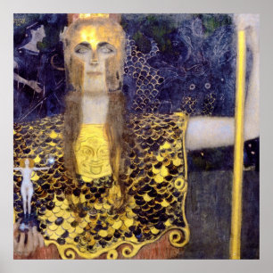 Affiche Pallas Athena, Gustav Klimt